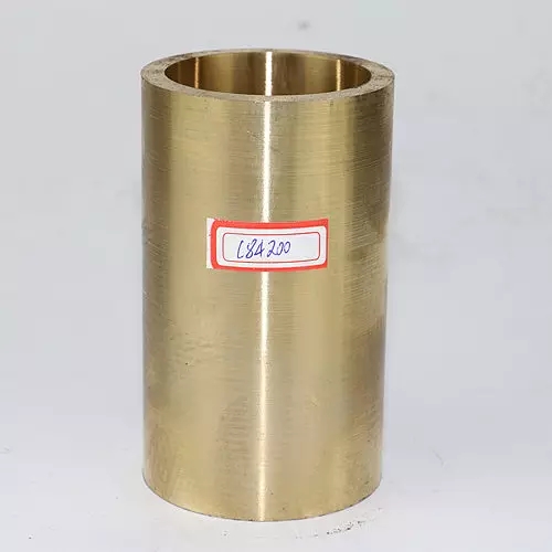 Leaded red brass self lubricating slide bush C84200